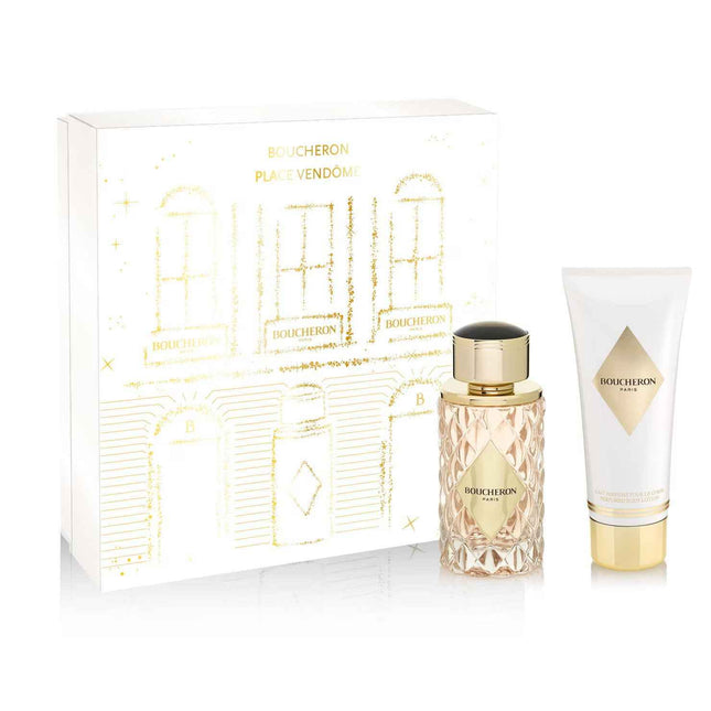 Boucheron Set Boucheron: Place Vendome – Eau de Parfum for Women, 50 ml + Place Vendome, Hydrating, Body Lotion, 100 ml