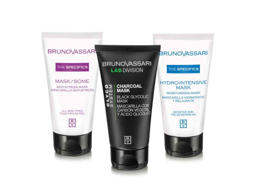 Bruno Vassari Multimasking Set Bruno Vassari: The Specifics for Women, Moisturizing, Cream Mask, For Face, 50 ml + The Specifics, Vitamin A, Anti-Stress, Day & Night, Cream Mask, For Face, 50 ml +