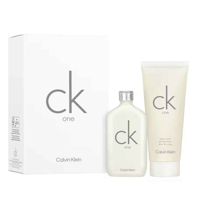 Calvin Klein Set Calvin Klein: CK One – Eau de Toilette for Men, 50 ml + CK One, Body Wash, For Hair & Body, 100 ml
