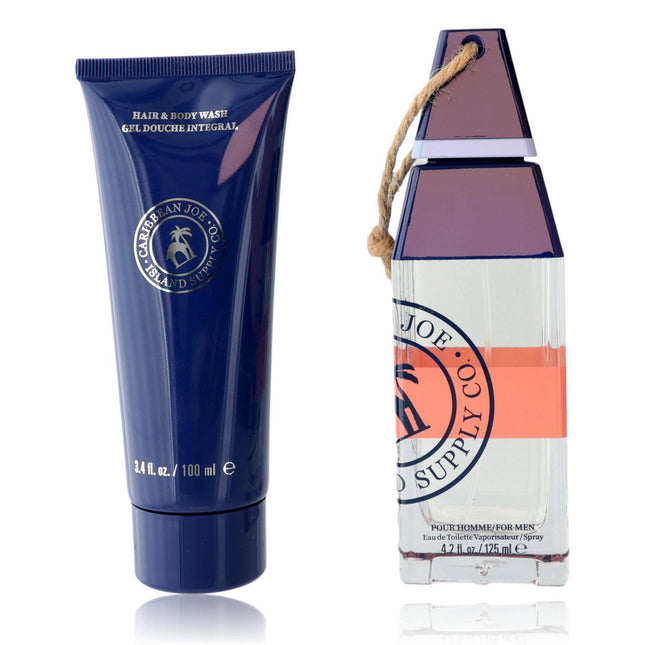 Caribbean Joe Set Caribbean Joe: Island Supply Musk – Eau de Toilette for Men, 125 ml + Island Supply Musk, Shower Gel &…
