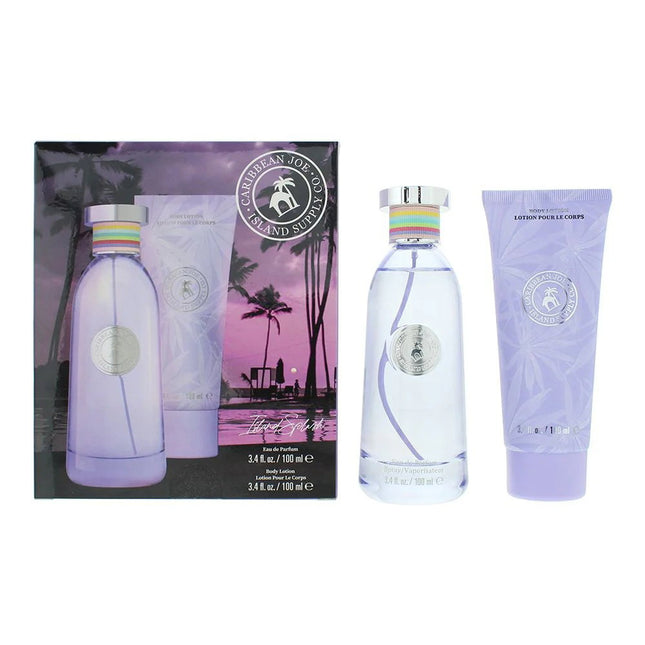 Caribbean Joe Set Caribbean Joe: Island Supply Splash – Eau de Parfum for Women, 100 ml + Island Supply Splash, Hydrating,…
