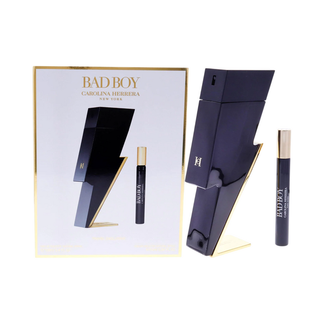 Carolina Herrera Set Carolina Herrera: Bad Boy – Eau de Toilette for Men, 10 ml + Bad Boy, 100 ml