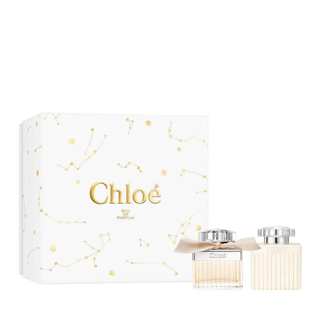 Chloe Set Chloe: Chloe – Eau de Parfum for Women, 50 ml + Chloe, Body Lotion, All Over The Body, 100 ml