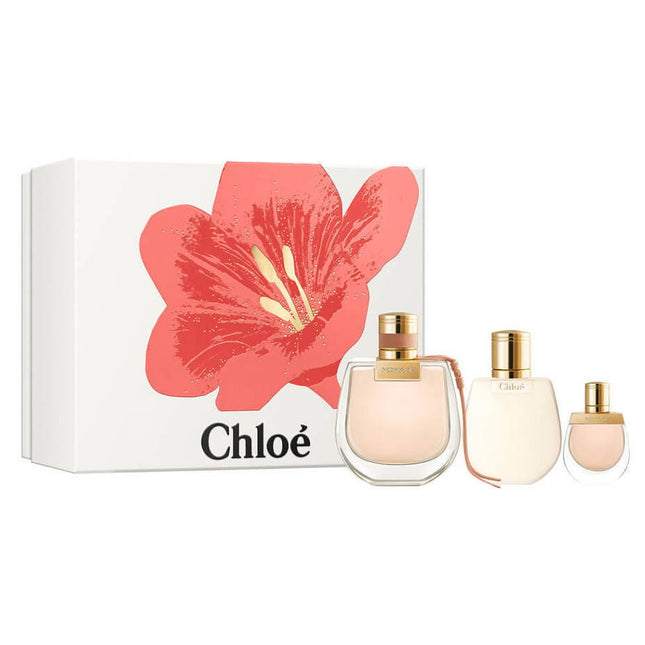 Chloe Set Chloe: Nomade – Eau de Parfum for Women, 75 ml + Nomade, 5 ml Miniature + Nomade, Body Lotion, All Over The Body,…