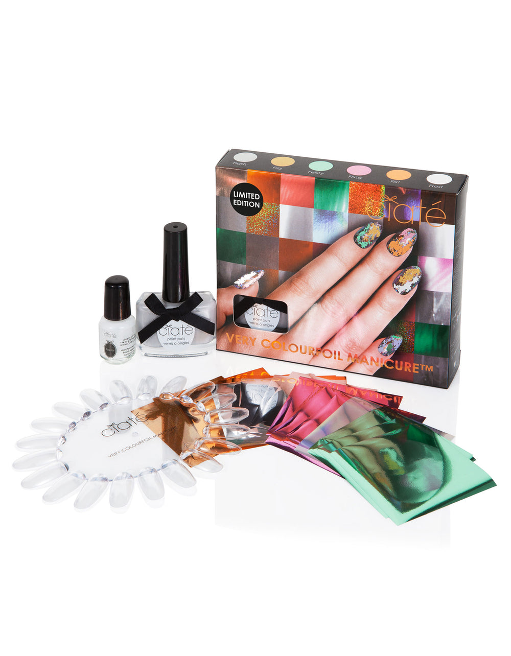 Ciate London Set Ciate London Very Colourfoil Wonderland Carnival Couture – Nail Art Tool Kit for Women