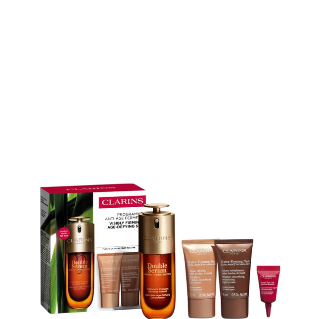 Clarins Set Clarins: Double Serum for Women, Age-Defying, Daily, Serum, For Face, 50 ml + Extra-Firming, Firming, Day,…
