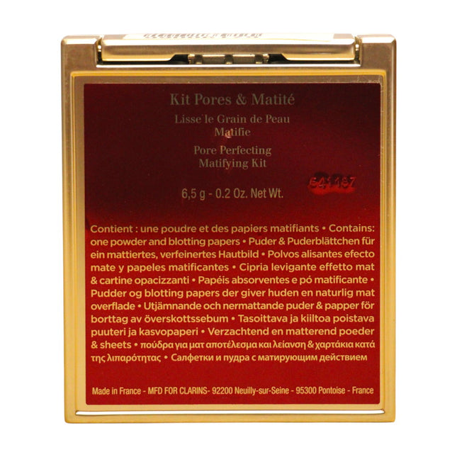 Clarins Set Clarins Pore Perfecting Mattifying – Cleansing Blotting Paper for Women