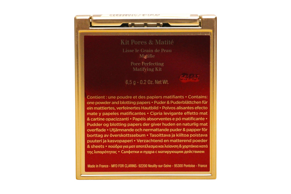 Clarins Set Clarins Pore Perfecting Mattifying – Cleansing Blotting Paper for Women