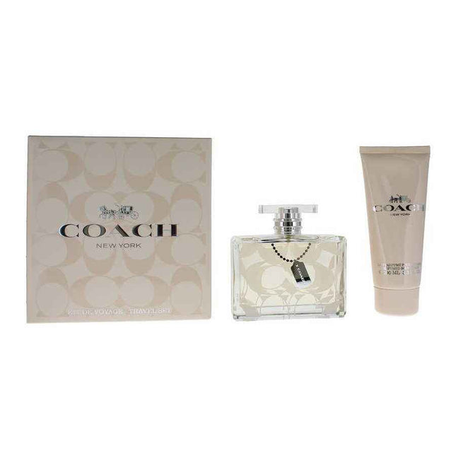 Coach Set Coach: Signature – Eau de Parfum for Women, 100 ml + Signature, Hydrating, Body Lotion, 100 ml