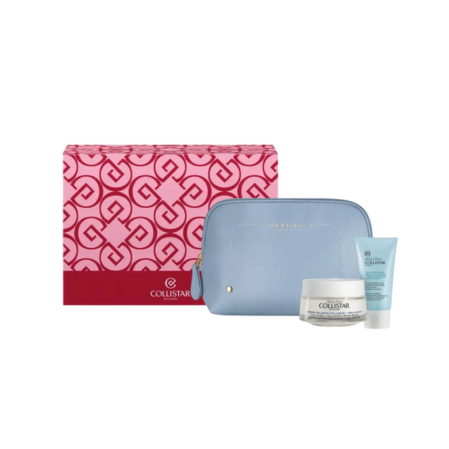Collistar Set Collistar: Pure Actives Collagen+ Malachite Firming Day & Night – Cream for Women, For Face & Neck, 50 ml +…