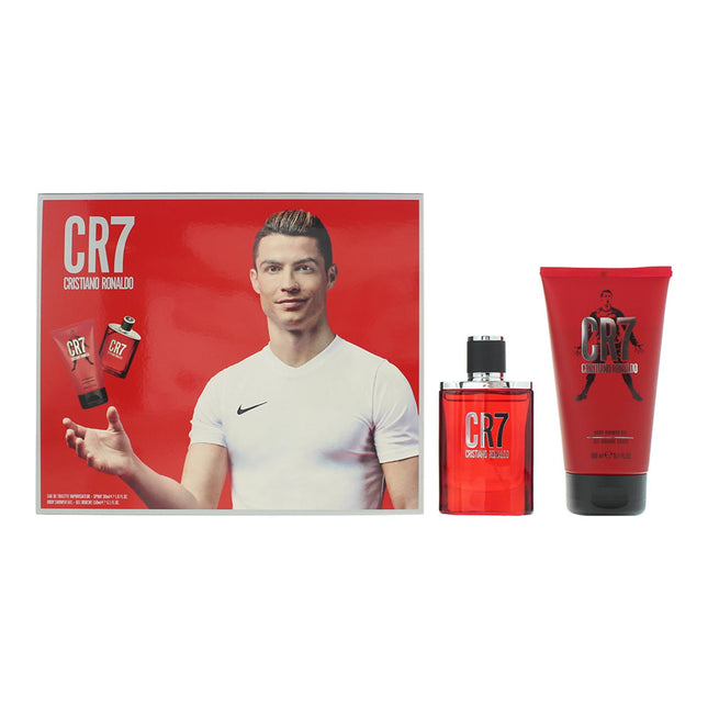 Cristiano Ronaldo Set Cristiano Ronaldo: CR7 – Eau de Toilette for Men, 30 ml + CR7, Shower Gel, For All Skin Types, 150 ml