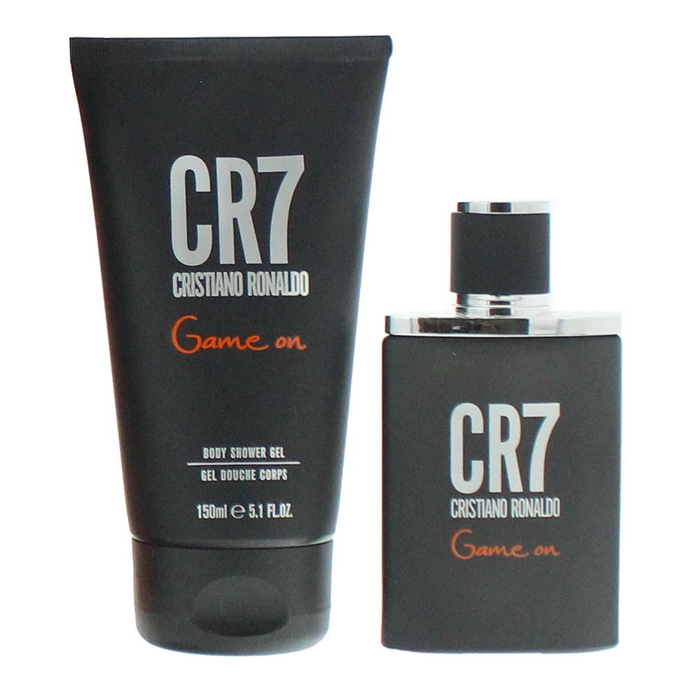 Cristiano Ronaldo Set Cristiano Ronaldo: CR7 Game On – Eau de Toilette for Men, 30 ml + CR7 Game On, Shower Gel, Body, 150 ml
