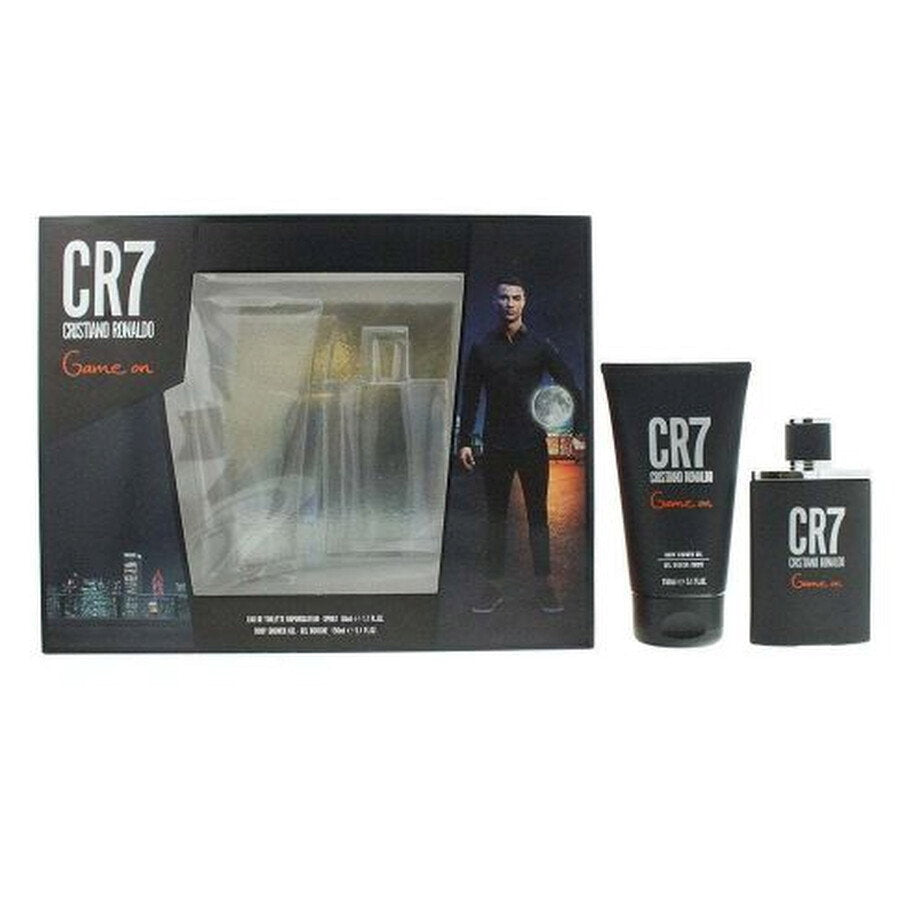 Cristiano Ronaldo Set Cristiano Ronaldo: CR7 Game On – Eau de Toilette for Men, 50 ml + CR7 Game On, Shower Gel, Body, 150 ml