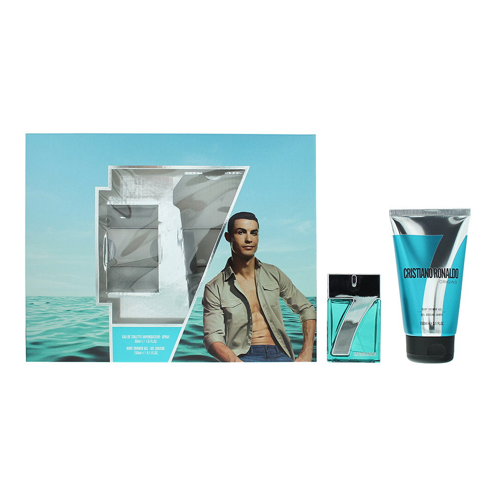 Cristiano Ronaldo Set Cristiano Ronaldo: CR7 Origins – Eau de Toilette for Men, 30 ml + CR7 Origins, Shower Gel, 150 ml