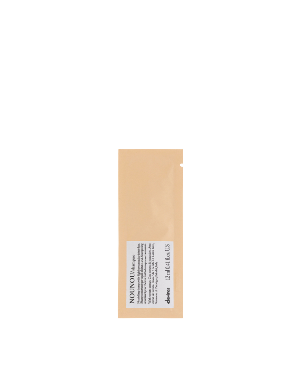 Davines Set Davines Nounou – Hair Shampoo for Women, Nourishing, 12 pcs, 12 ml