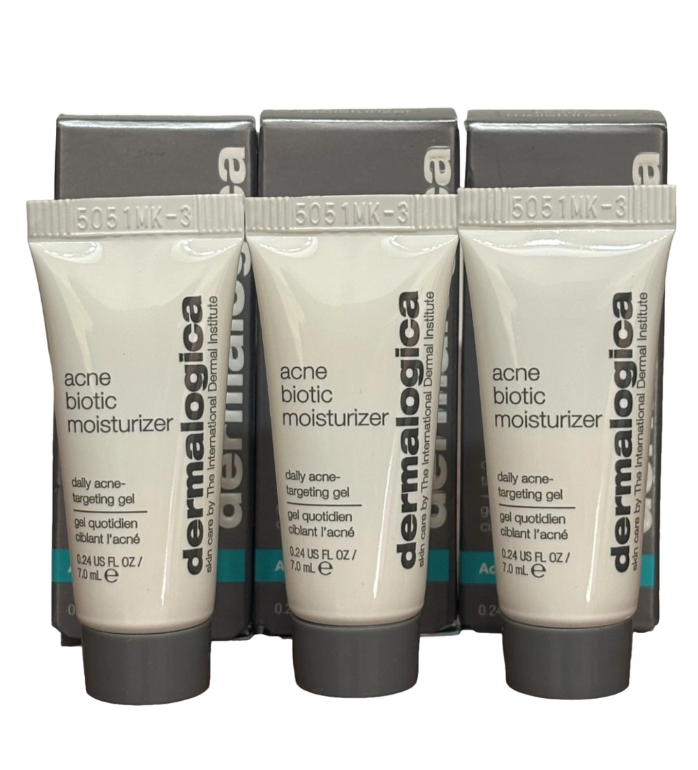 Dermalogica Set Dermalogica Acne Biotic Anti-Acne – Local Treatment Gel for Women, For Acne Prone Skin, For Face, 3 pcs, 7 ml