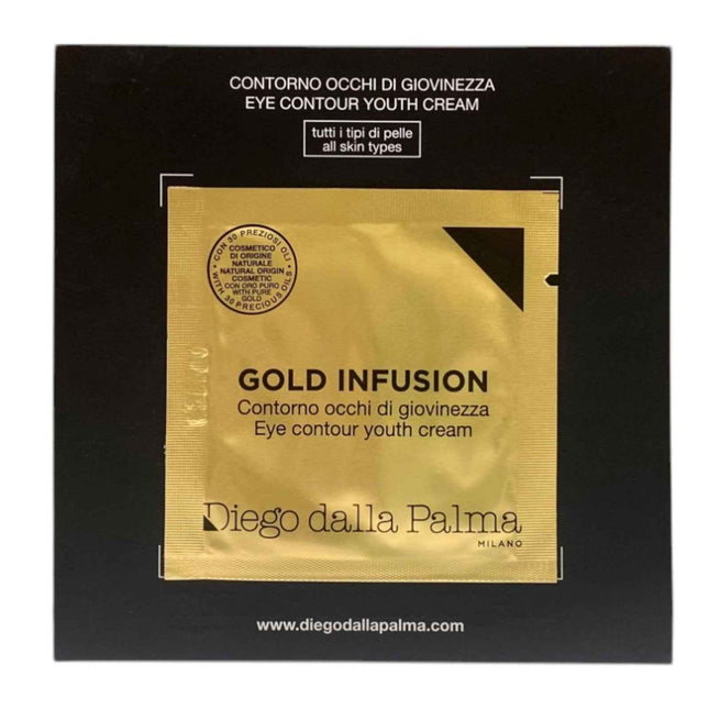 Diego Dalla Palma Set Diego Dalla Palma Gold Infusion Revitalising – Eye Cream for Men, 8 pcs, 2 ml Sample