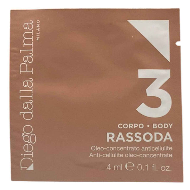 Diego Dalla Palma Set Diego Dalla Palma Rassoda 3 Anti-Cellulite – Body Oil for Women, Body & Legs, 8 pcs, 2 ml Sample