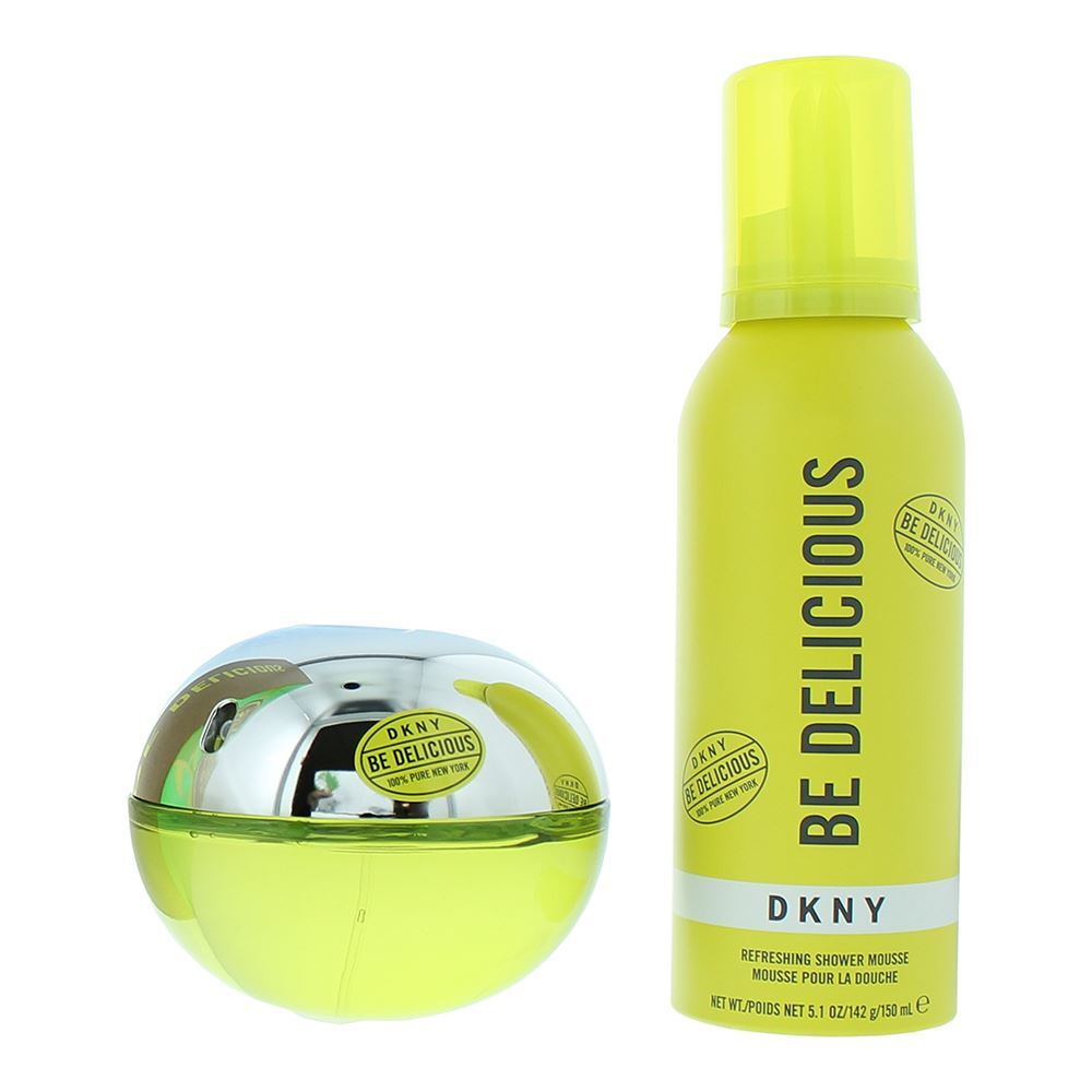 DKNY Set DKNY: Be Delicious – Eau de Parfum for Women, 100 ml + Be Delicious, Cleansing, Shower Mousse, 150 ml