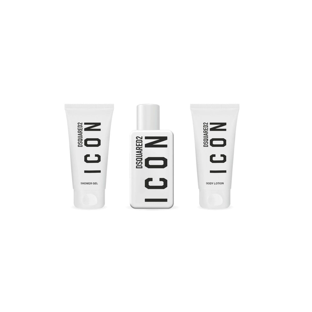 Dsquared 2 Set Dsquared 2: Icon – Eau de Parfum for Women, 50 ml + Icon, Shower Gel, All Skin Types, 50 ml + Icon,…
