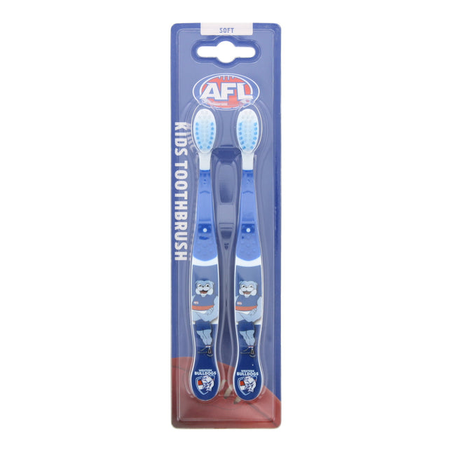 Afl Set Duo Afl Western Bulldogs – Toothbrush for Children, 2 pcs