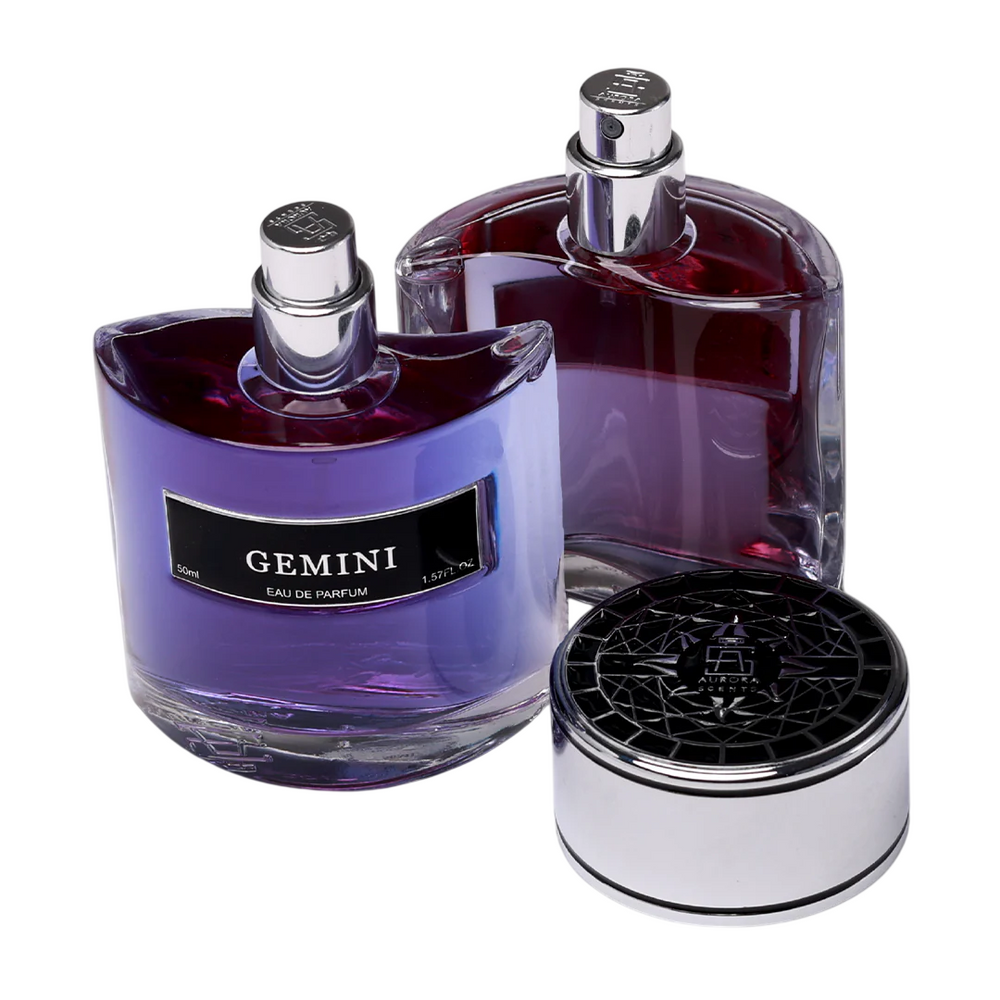 Aurora Set Duo Aurora Gemini Noir – Eau de Parfum for Men, 2 pcs, 50 ml