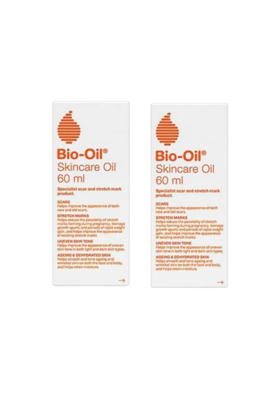 Bio-Oil Set Duo Bio-Oil Bio-Oil Anti-Marks – Body Oil Unisex, All Over The Body, 2 pcs, 60 ml