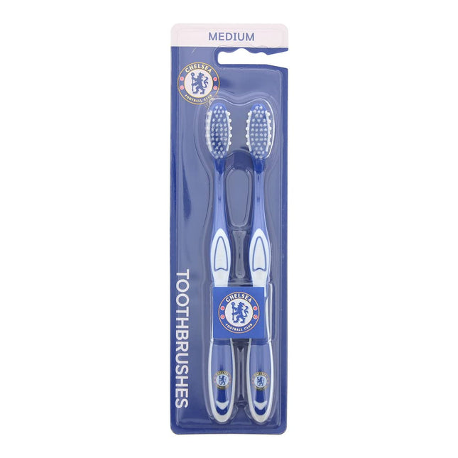 Epl Set Duo Epl Chealsea – Toothbrush for Children, Blue and White, 2 pcs