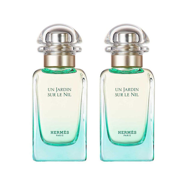 Hermes Set Duo Hermes Un Jardin Sur Le Nil – Eau de Toilette Unisex, 2 pcs, 30 ml