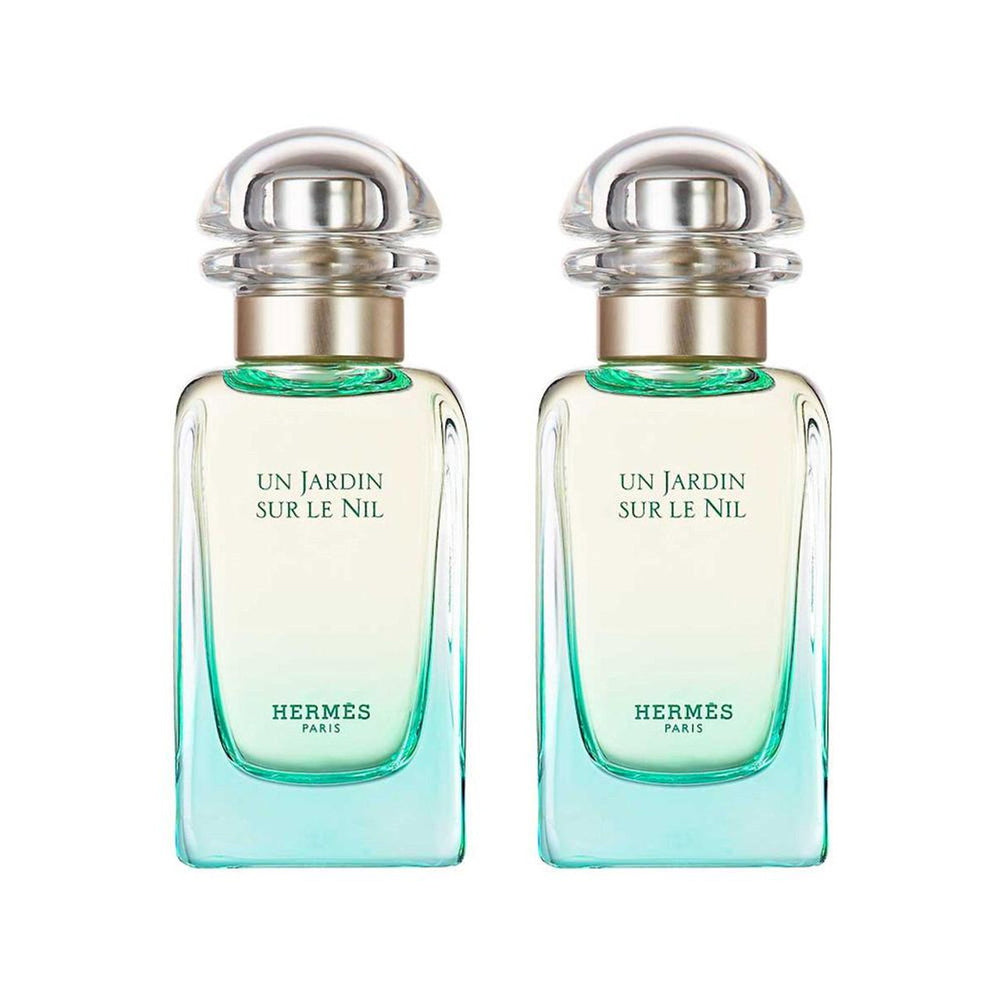 Hermes Set Duo Hermes Un Jardin Sur Le Nil – Eau de Toilette Unisex, 2 pcs, 30 ml
