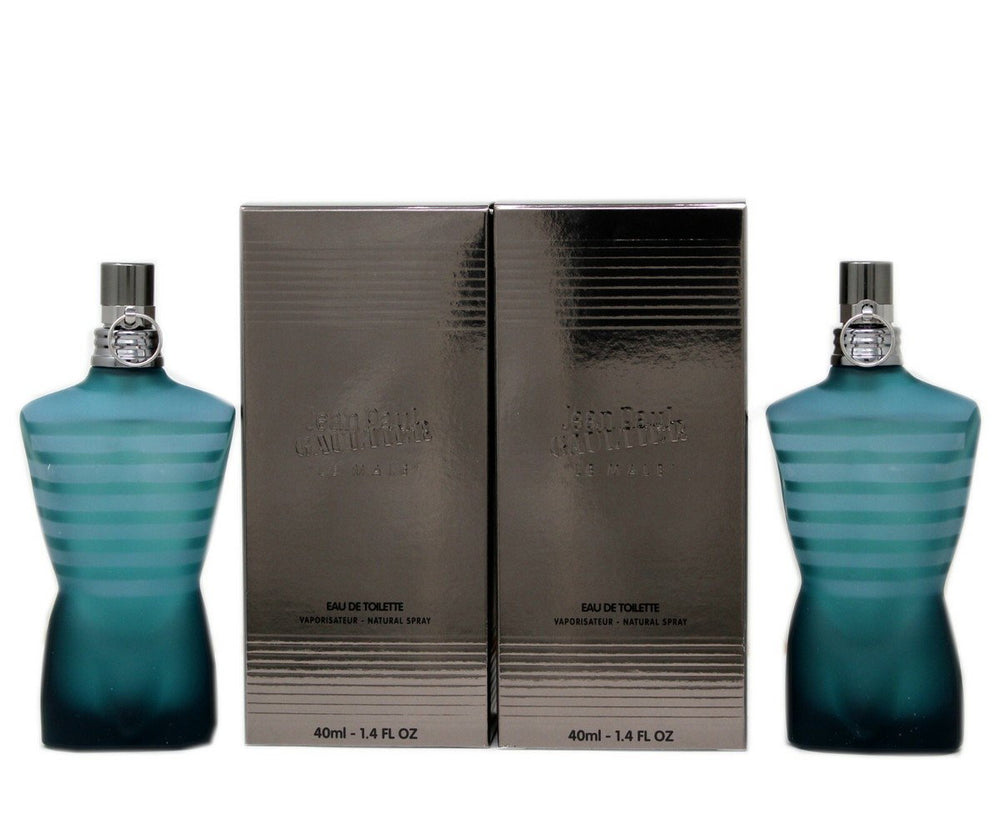 Jean Paul Gaultier Set Duo Jean Paul Gaultier Le Male – Eau de Toilette for Men, 40 ml