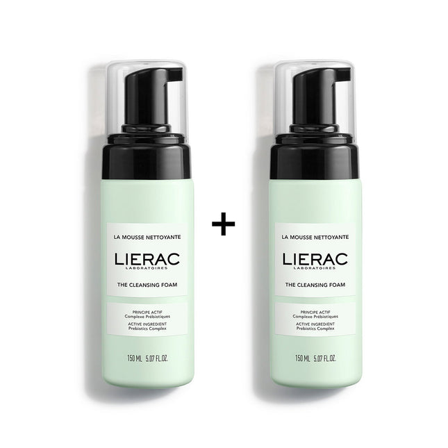 Lierac Set Duo Lierac Lierac Probiotic Complex Purifying – Cleansing Foam for Women, 150 ml