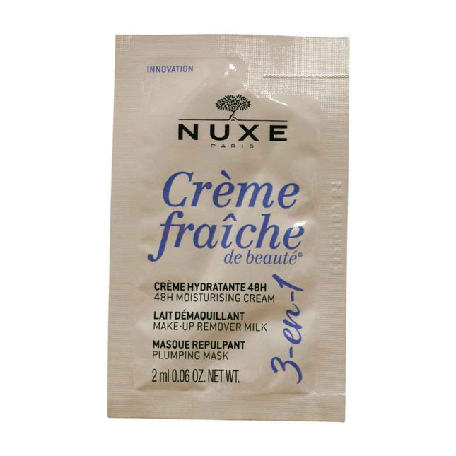 Nuxe Set Duo Nuxe Creme Fraiche de Beaute Hydrating 48H – Cream for Women, For Face, 2 pcs, 12 ml Sample