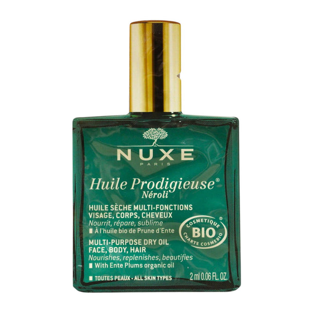 Nuxe Set Duo Nuxe Huile Prodigieuse Multi-Purpose Neroli – Body Oil for Women, For Face, Body & Hair, 2 pcs, 12 ml Sample
