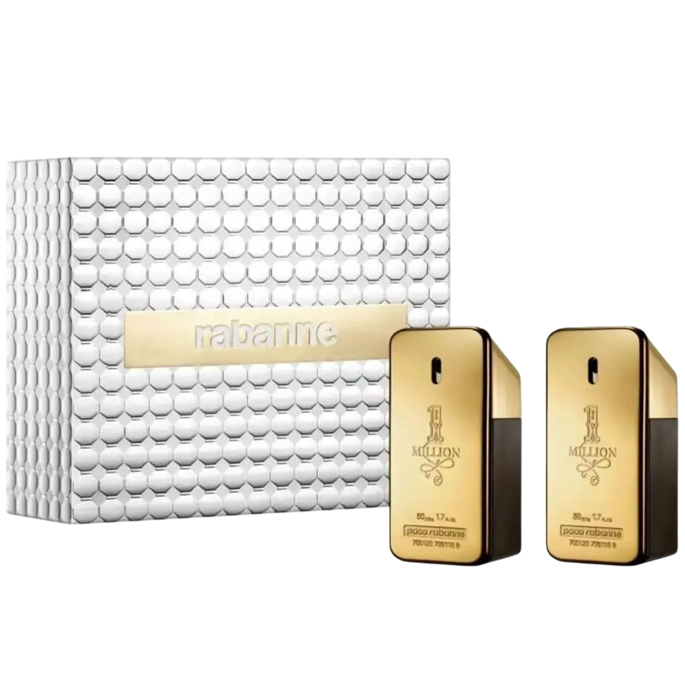 Paco Rabanne Set Duo Paco Rabanne 1 Million – Eau de Toilette for Men, 2 pcs, 50 ml