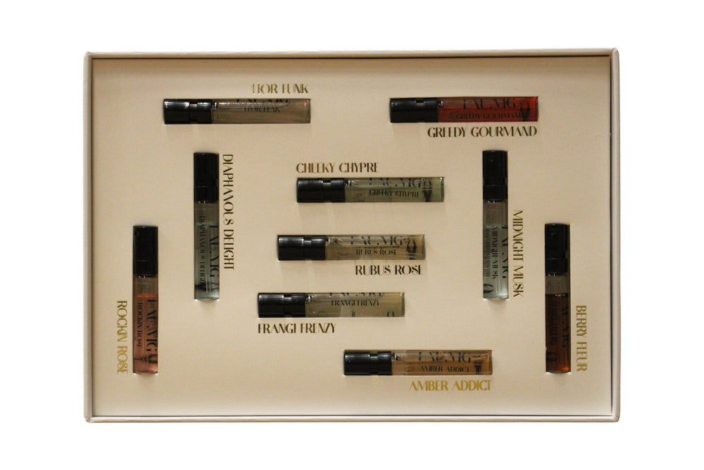 Eau.Mg Set Eau.Mg Discovery – Extrait de Parfum Unisex, 10 pcs, 2 ml Sample