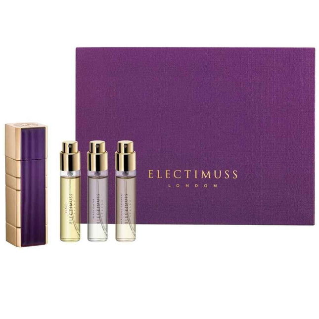Electimuss Set Electimuss: Nero Collection - Black Caviar – Parfum Unisex, 10 ml + Nero Collection - Capua, 10 ml + Nero Collection - Mercurial Cashmere, 10 ml