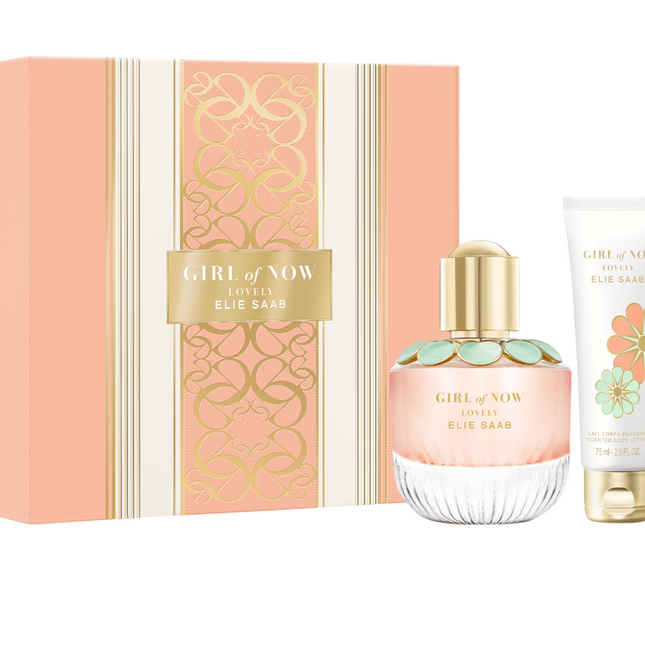 Elie Saab Set Elie Saab: Girl Of Now Lovely – Eau de Parfum for Women, 50 ml + Girl Of Now Lovely, Hydrates, Body Lotion,…