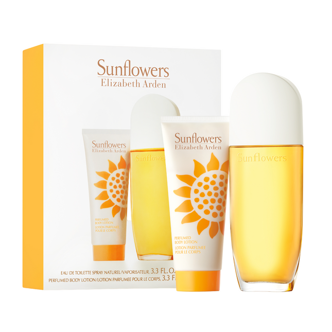 Elizabeth Arden Sunflowers Set Elizabeth Arden: Sunflowers – Perfumed for Women, Day & Night, Body Lotion, 100 ml + Sunflowers, Eau de Toilette, 100 ml