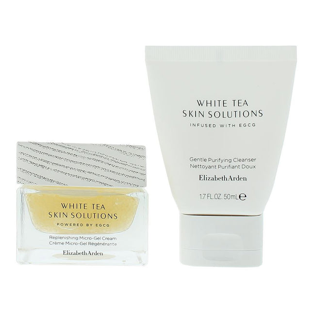 Elizabeth Arden Set Elizabeth Arden: White Tea Skin Solutions Purifying – Cleansing Cream for Women, 50 ml + White Tea Skin…