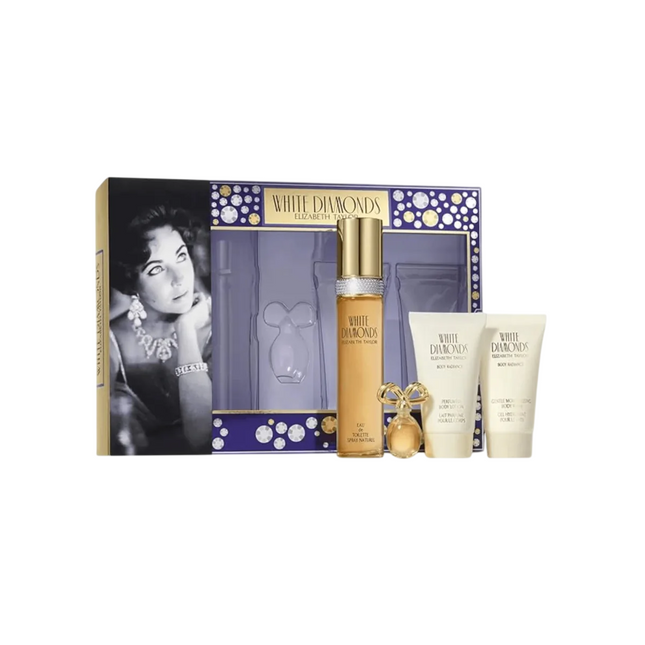 Elizabeth Taylor Set Elizabeth Taylor: White Diamonds – Eau de Toilette for Women, 50 ml + White Diamonds, Parfum, 3.7 ml…