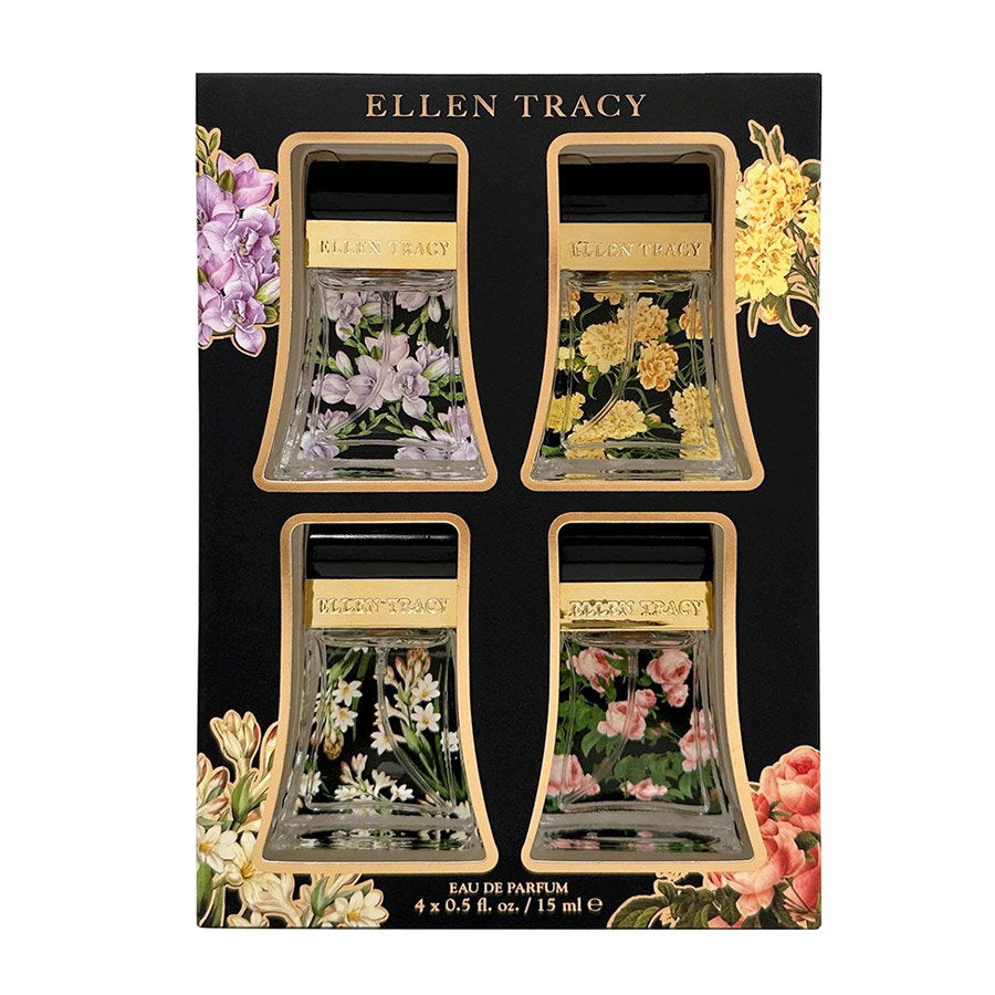 Ellen Tracy Set Ellen Tracy: Courageous – Eau de Parfum for Women, 15 ml + Radiant, 15 ml + Confident, 15 ml + Inspiring,…