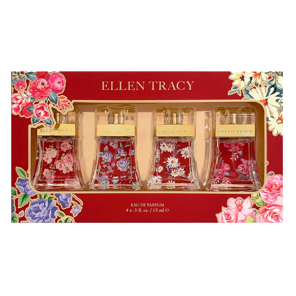 Ellen Tracy Set Ellen Tracy: Sensational – Eau de Parfum for Women, 15 ml + Brilliant, 15 ml + Dazzling, 15 ml + Dynamic,…