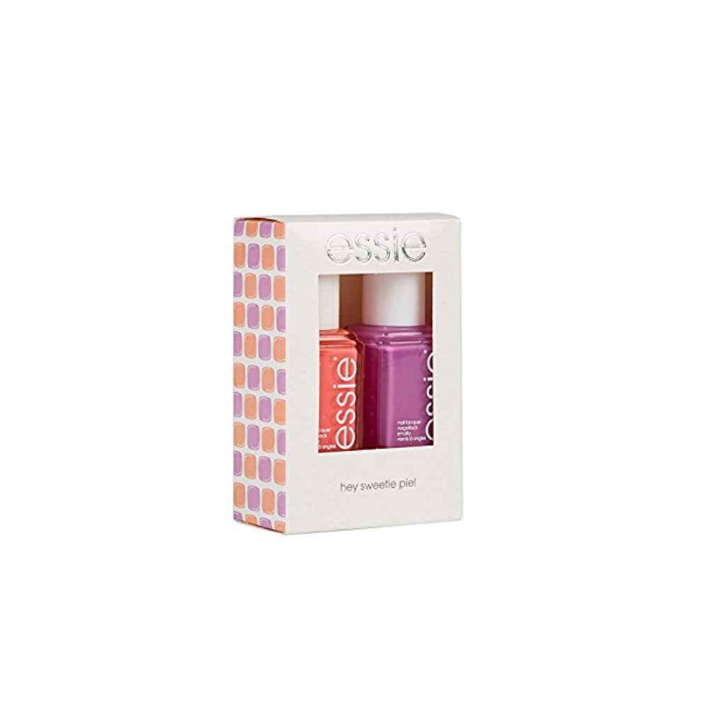 Essie Hey Sweetie Pie! Set Essie: Nail Enamel Vegan – Makeup Set for Women, Glossy Shine Finish, Nail Polish, 36, Splash Of Grenadine, 13.5 ml + Nail Enamel, Vegan, Glossy Shine Finish, Nail Polish, 74, Tart Deco,…