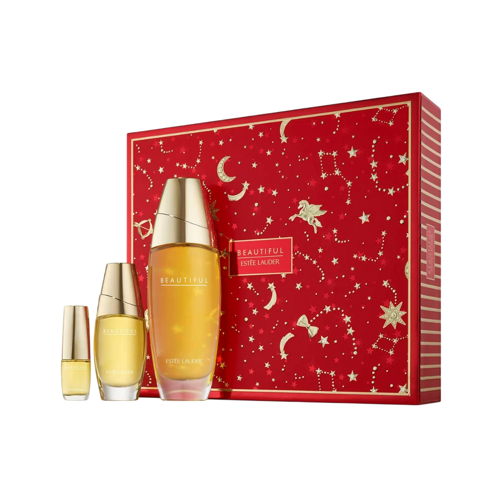Estee Lauder Set Estee Lauder: Beautiful – Eau de Parfum for Women, 100 ml + Beautiful, 30 ml + Beautiful, 4.7 ml