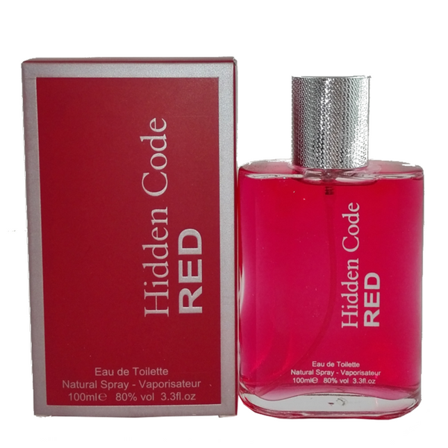 Fine Perfumery Set Fine Perfumery Hidden Code Red – Eau de Toilette for Men, 100 ml