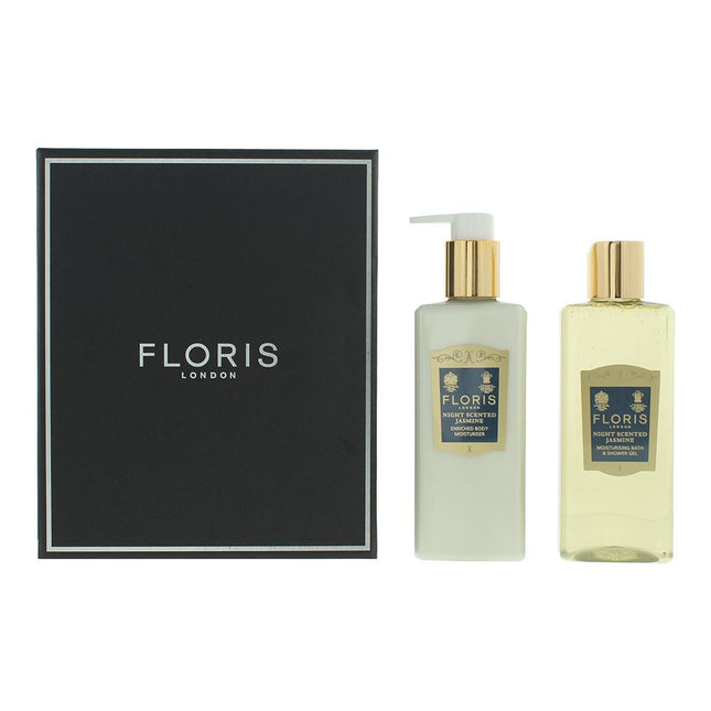 Floris Of London Set Floris Of London: Night Scented Jasmine Nourishing – Body Lotion for Women, 250 ml + Night Scented…