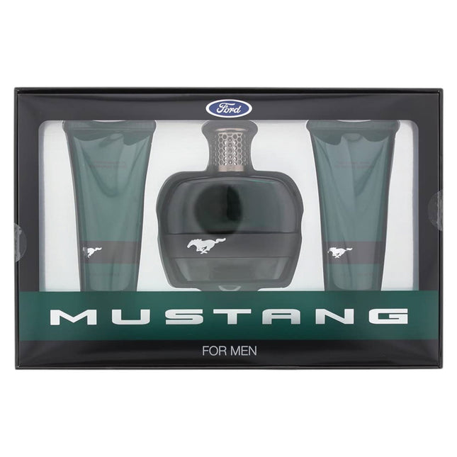 Ford Set Ford: Mustang Green – Eau de Toilette for Men, 100 ml + Mustang Green, Hydrating, Shower Gel, All Skin Types, 100…
