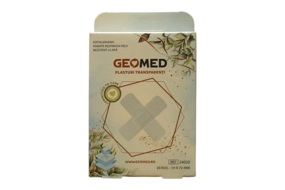 Geomed Set Geomed Geomed Protective – Wound Dressings Unisex, 19 x 72 mm, 20 pcs