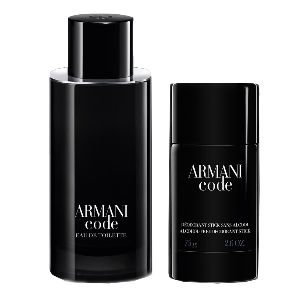 Giorgio Armani Set Giorgio Armani: Code – Eau de Toilette for Men, 125 ml + Code, Anti-Perspirant, Deodorant Stick, 75 g